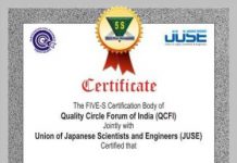QCFI will issue 5s Certification jointly with JUSE – Union of Japanese Scientists and Engineers