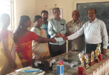 QCFI Chennai chapter conducted a programme on QC awareness for Educational Institution on CSR basis