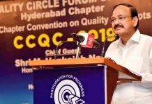QCFI Hyderabad Chapter celebrated its 33rd Annual Convention in the presence of The Vice President of India, Shri M. Venkaiah Naidu.
