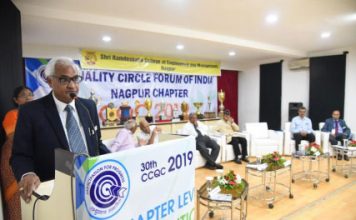 QCFI Nagpur Chapter organized CCQC-2019 on Sunday dated 20th October 2019