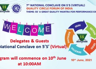 7th 5S National Conclave 2021 June10th at 10AM on Youtube Stream