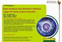 A Workshop on Data Analysis on 5th August, 2025