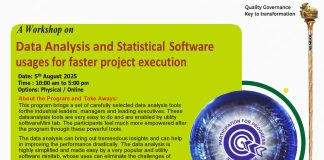 A Workshop on Data Analysis on 5th August, 2025