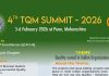 4th TQM Summit 2026 on 5th-6th February 2026 at Pune, Maharashtra organized by QCFI-HQ hosted by QCFI Pune