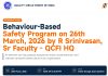 Behavior Based Safety Program on 26th March, 2026