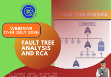 Webinar on “Fault Tree Analysis and RCA” on 17-18th July 2026 by QCFI HQ