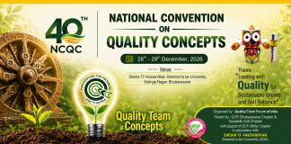 40th NCQC-2026 on 26-29th Dec 2026 by QCFI